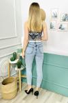 153829 Paca Kesimli Yuksek Bel Jean
